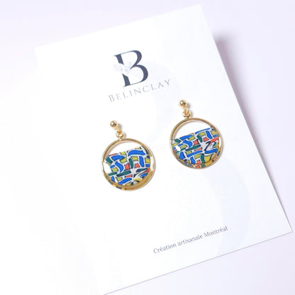 Boucles KAMPSOS – Mondrian Or