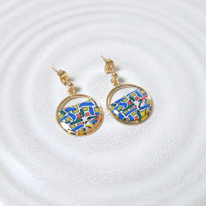 Boucles KAMPSOS – Mondrian Or