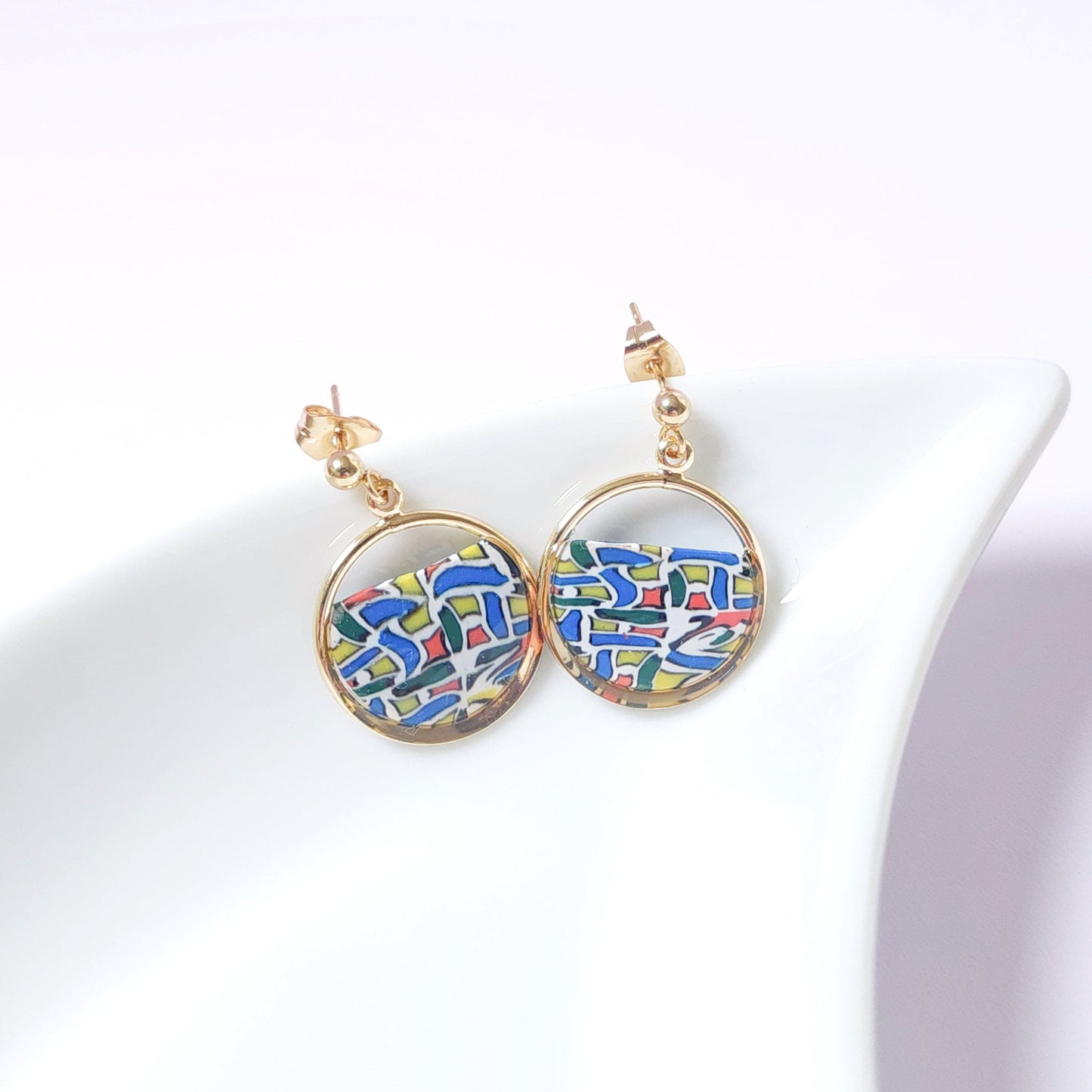 Boucles KAMPSOS – Mondrian Or