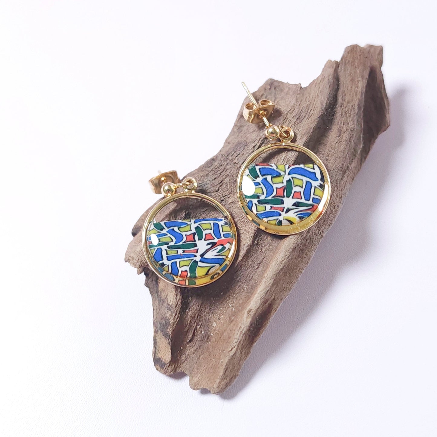Boucles KAMPSOS – Mondrian Or