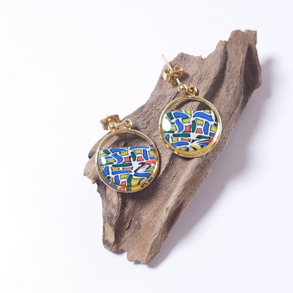 Boucles KAMPSOS – Mondrian Or